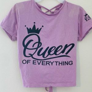 “Queen Of Everything” Purple Shirt
